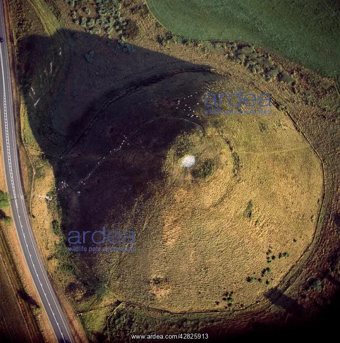 : Silbury Hill, a prehistoric human-made chalk and : Silbury Hill, a prehistoric human-made chalk and
