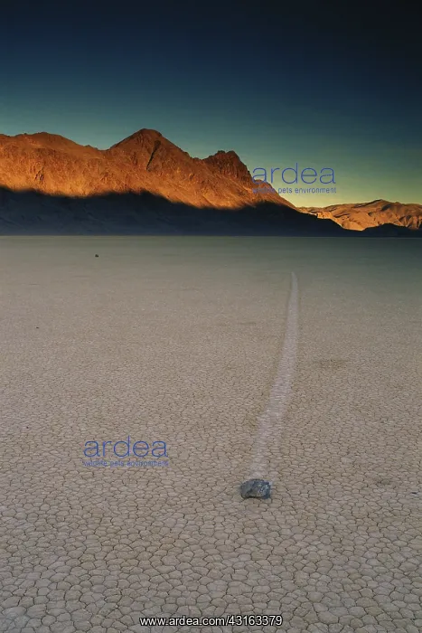 : Sliding Rock on Racetrack Playa : Sliding Rock on Racetrack Playa