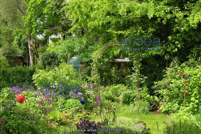  : Small garden in an estate of terraced houses, Geretsried