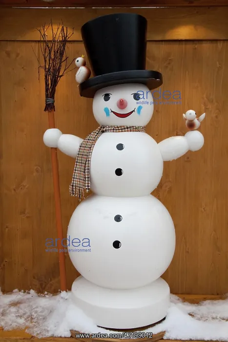 : Snowman, figure manufactured in the Ore Mountains : Snowman, figure manufactured in the Ore Mountains