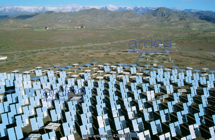  : SOLAR Energy plant - in the Tabernas desert