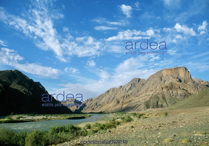  : South Africa - View of Orange River, Richtersveld