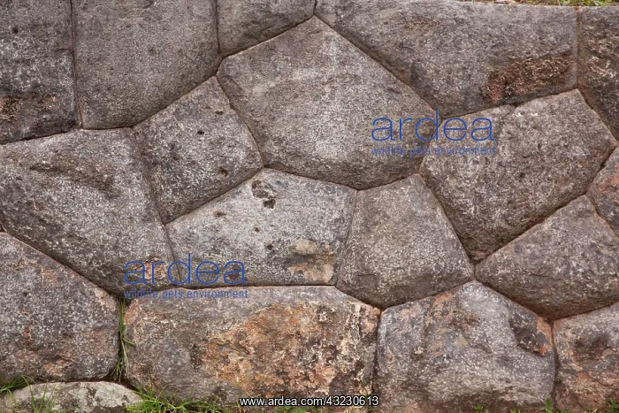 : South America, Peru, Cuzco. Details of an : South America, Peru, Cuzco. Details of an