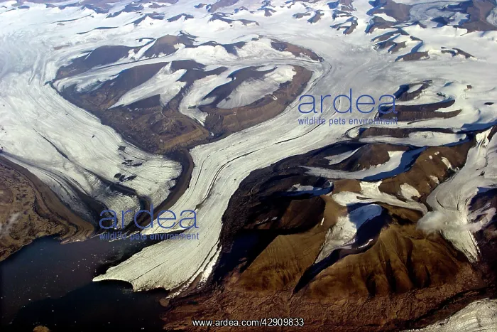 : South Spitzberg, Svalbard, Norway - aerial : South Spitzberg, Svalbard, Norway - aerial
