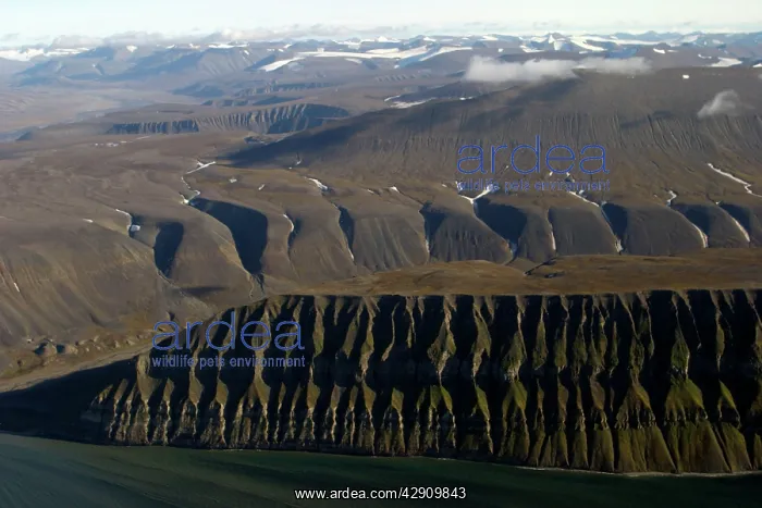 : South Spitzberg, Svalbard, Norway - aerial : South Spitzberg, Svalbard, Norway - aerial