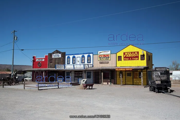 : Souvenir shops on the historic Route 66, Antares : Souvenir shops on the historic Route 66, Antares