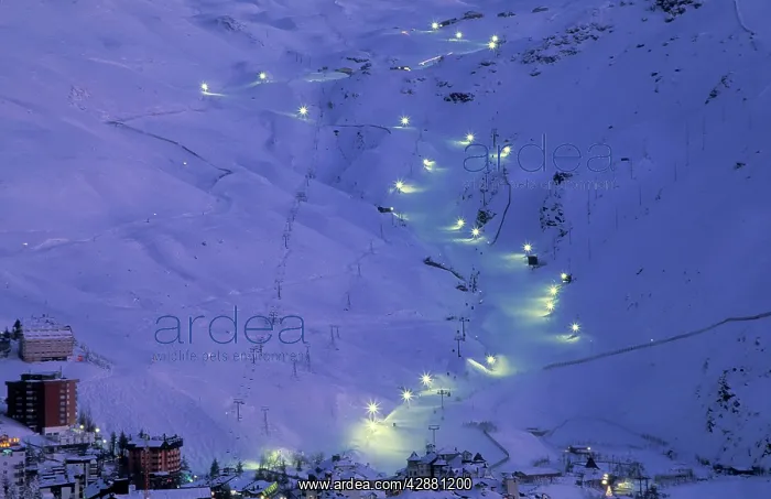 : SPAIN - Andalusia, skiing resort Solynieve in the : SPAIN - Andalusia, skiing resort Solynieve in the