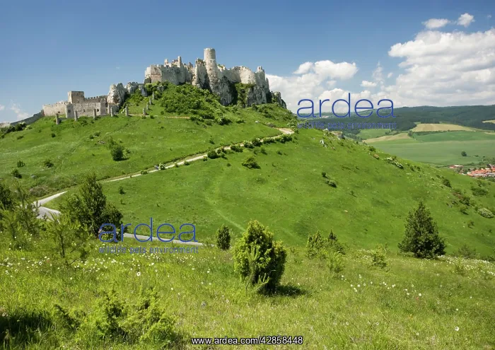 : Spissky Hrad Castle. World Heritage site : Spissky Hrad Castle. World Heritage site