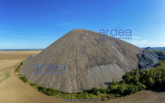 : Spoil heap Mansfeld Land Mining Landscape : Spoil heap Mansfeld Land Mining Landscape