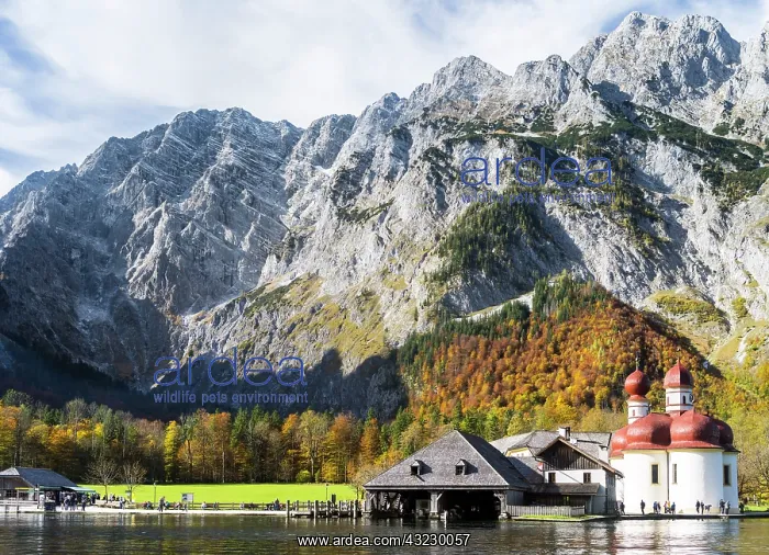  : St. Bartholomae chapel at the shore of lake
