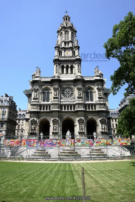 : St-Trinit church in Paris. France : St-Trinit church in Paris. France