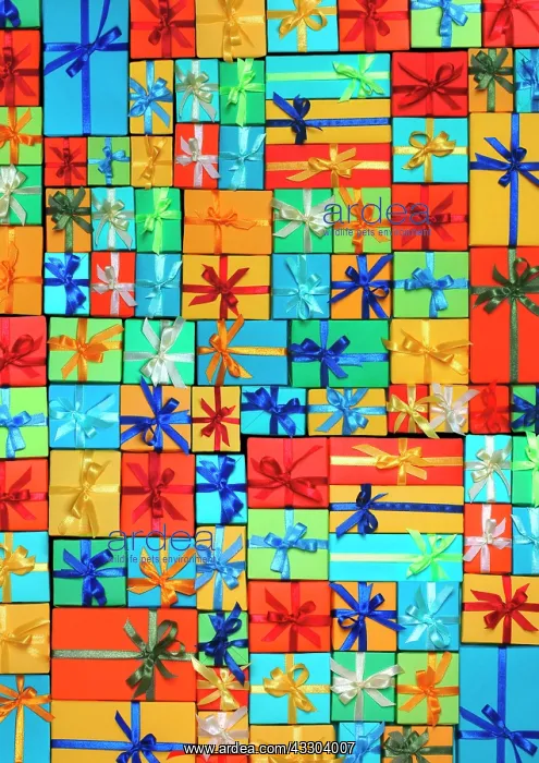 : Stack of various gifts : Stack of various gifts