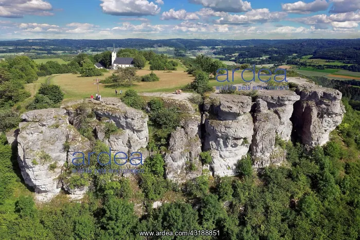 : Staffelberg, 539m, near Bad Staffelstein, district : Staffelberg, 539m, near Bad Staffelstein, district