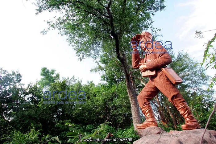 : Statue of David Livingstone - Livingstone discovered : Statue of David Livingstone - Livingstone discovered