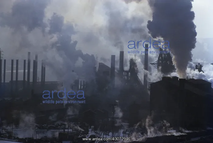 : Steel Mill Smoke Stacks : Steel Mill Smoke Stacks