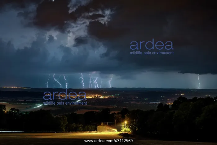 : Storms have formed on the Aveyron in the evenings : Storms have formed on the Aveyron in the evenings