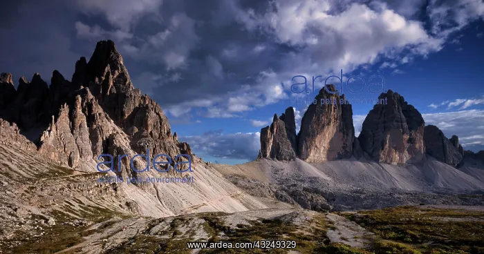 : Stormy atmosphere, Paternkofel, Three Peaks, north : Stormy atmosphere, Paternkofel, Three Peaks, north