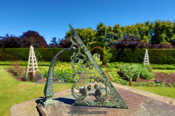  : Sundial in the gardens of Castle Howard stately