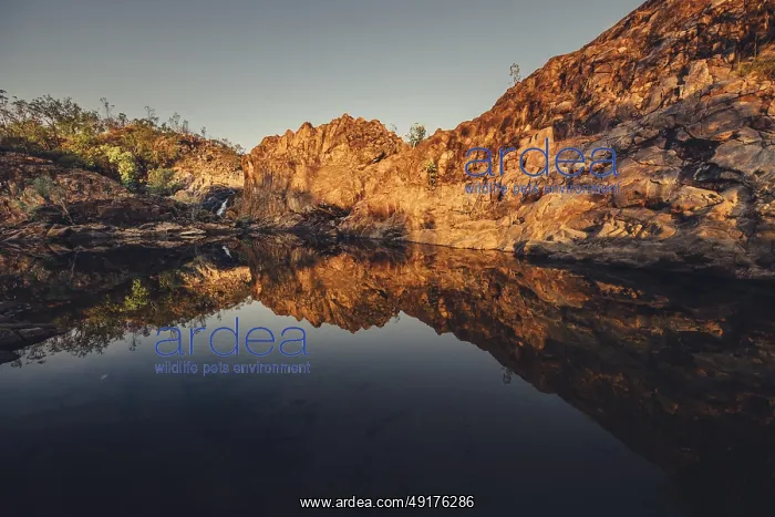 : Sunrise Edith Falls in northern Australia : Sunrise Edith Falls in northern Australia