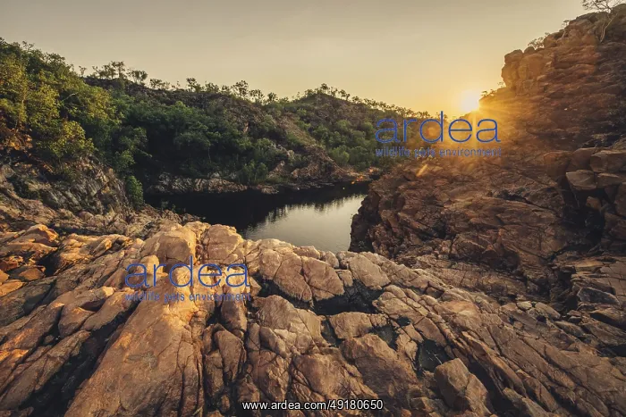  : Sunrise Edith Falls in northern Australia