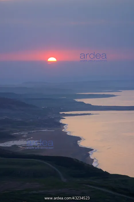 : Sunset at the Black Sea coast of Istanbul : Sunset at the Black Sea coast of Istanbul