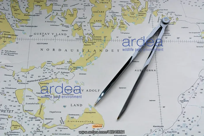 : Svalbard Islands maritime map : Svalbard Islands maritime map