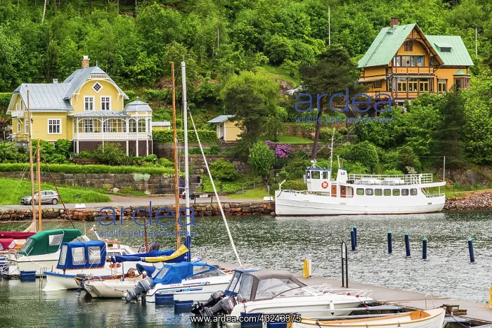 : Sweden, Bohuslan, Gustavsberg, Sweden's Oldest Resort : Sweden, Bohuslan, Gustavsberg, Sweden's Oldest Resort