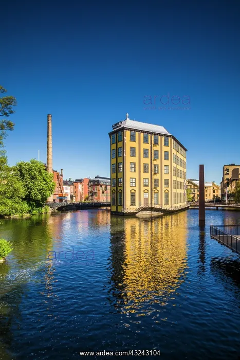 : Sweden, Norrkoping, early Swedish industrial town : Sweden, Norrkoping, early Swedish industrial town