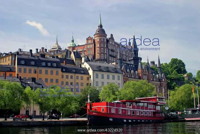 : Sweden, Stockholm. Sodermalm 18th century : Sweden, Stockholm. Sodermalm 18th century