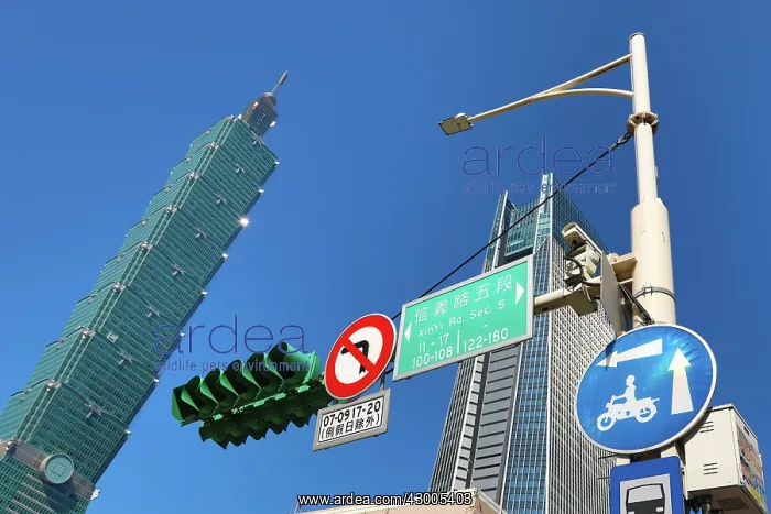 : Taipei 101 skyscraper in Xinyi District, Taipei, Taiwan : Taipei 101 skyscraper in Xinyi District, Taipei, Taiwan