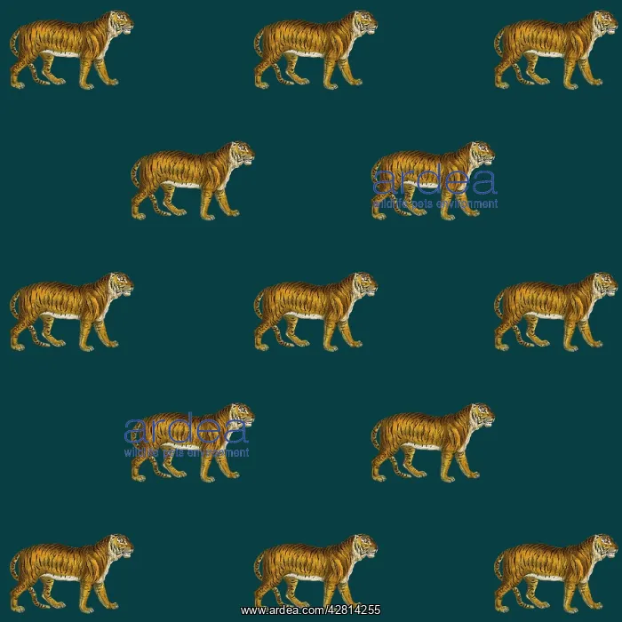 : Tigers repeating pattern Digital Manipulation: Tigers (MEPL) : Tigers repeating pattern Digital Manipulation: Tigers (MEPL)