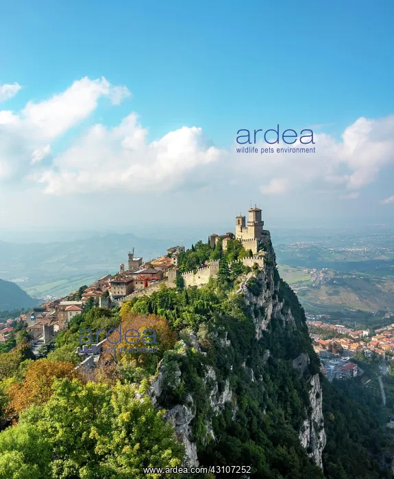: Torre Guaita or Rocca Guaita, old watchtower, Monte : Torre Guaita or Rocca Guaita, old watchtower, Monte