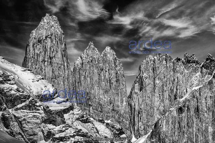 : Torres del Paine Spires, Chile : Torres del Paine Spires, Chile