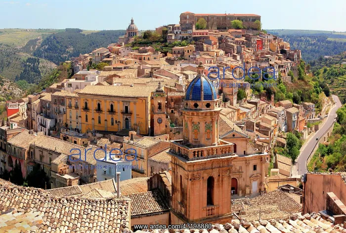 : Townscape, Ragusa Province, Sicily, Italy, Europe : Townscape, Ragusa Province, Sicily, Italy, Europe