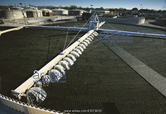 : Trickling Filters at Water Treatment Plant : Trickling Filters at Water Treatment Plant