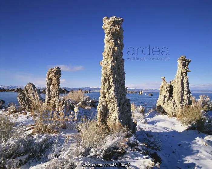 : Tufa Towers in Winter : Tufa Towers in Winter