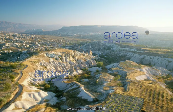 : Turkey - View of Goreme and Bozdag Mountain behind : Turkey - View of Goreme and Bozdag Mountain behind