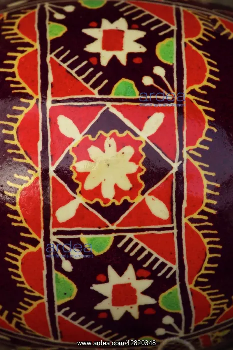  : Ukrainian Painted Easter Egg - close-up