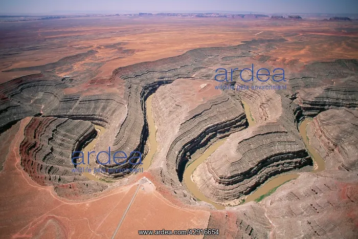 : USA - entrenched meanders : USA - entrenched meanders
