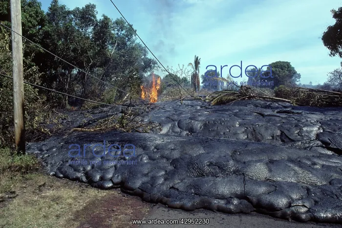 : USA - Hawaii - Big Island - Eruption of the Pu'u : USA - Hawaii - Big Island - Eruption of the Pu'u