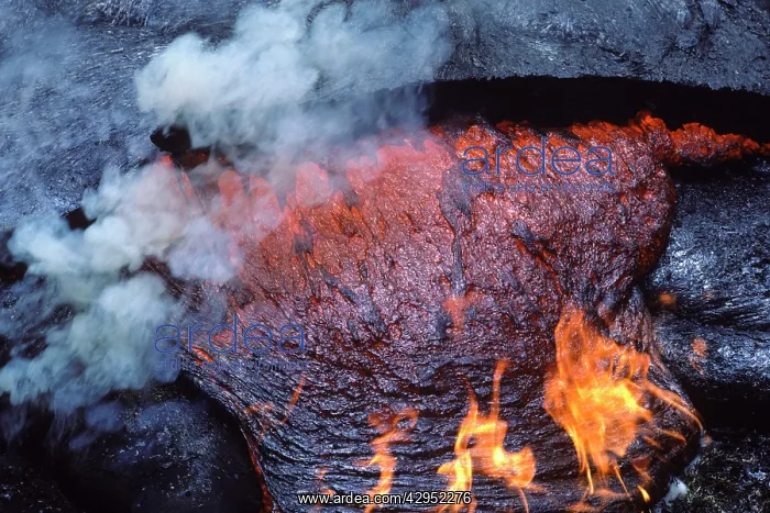 : USA - Hawaii - Big Island - Eruption of the Pu'u : USA - Hawaii - Big Island - Eruption of the Pu'u