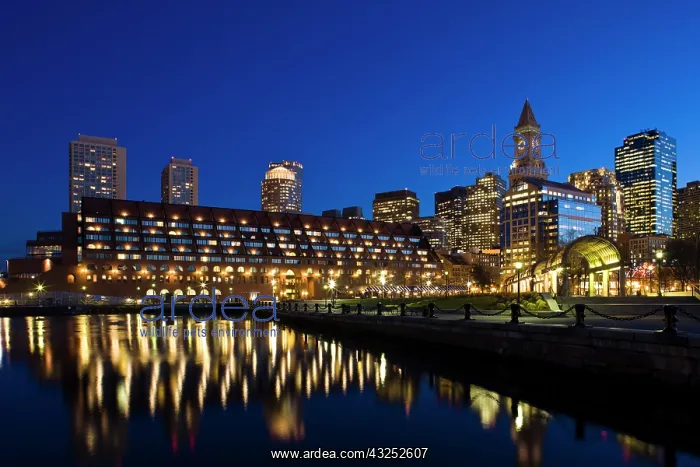 : USA, Massachusetts, Boston. Waterfront at : USA, Massachusetts, Boston. Waterfront at