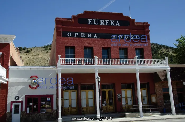 : USA, Nevada, Eureka. Opera House. (Editorial Use Only) : USA, Nevada, Eureka. Opera House. (Editorial Use Only)