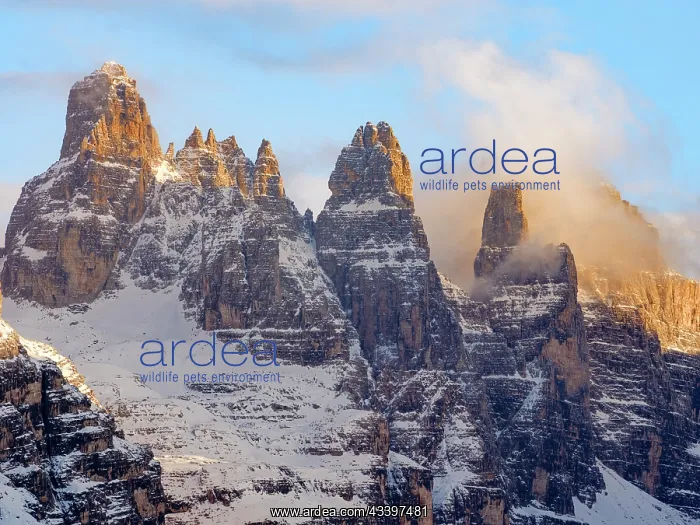 : Valley end of Val Brenta. View of the Dolomiti di : Valley end of Val Brenta. View of the Dolomiti di