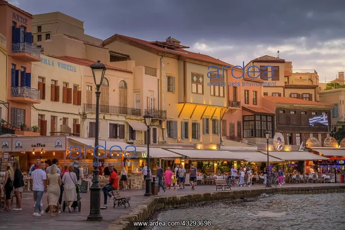 : Venetian Port, Chania, Crete, Greece, Europe : Venetian Port, Chania, Crete, Greece, Europe