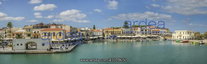 : Venetian Port, Rethymno, Crete, Greece, Europe : Venetian Port, Rethymno, Crete, Greece, Europe