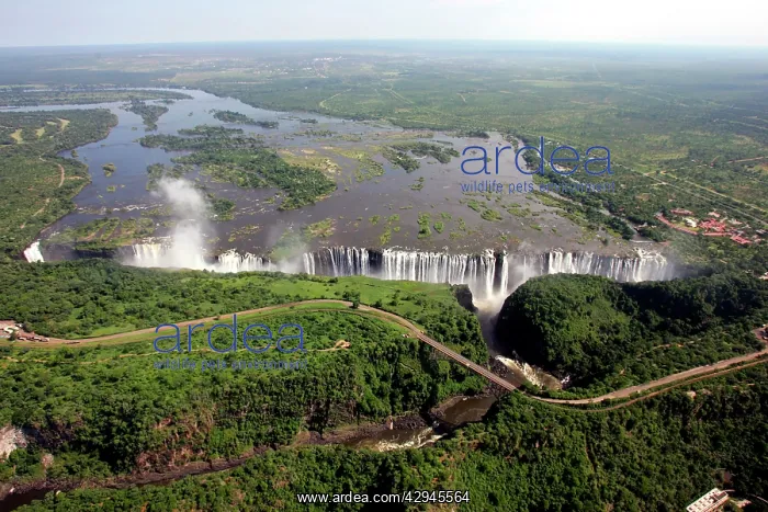 : Victoria Falls - aeriel view : Victoria Falls - aeriel view