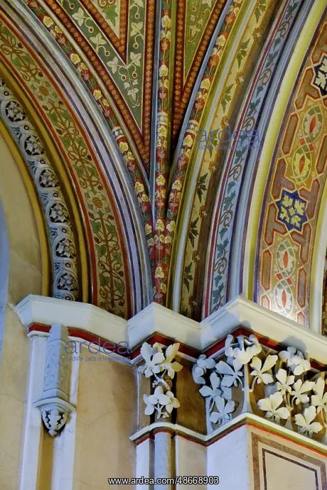  : Vienna, Austria. Interior arch detail
