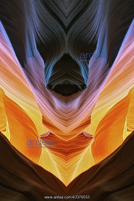 : View of Antelope Canyon, Page, Arizona : View of Antelope Canyon, Page, Arizona