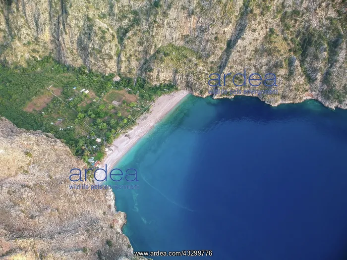 : View of Butterfly Valley (kelebekler vadisi) aerial View : View of Butterfly Valley (kelebekler vadisi) aerial View